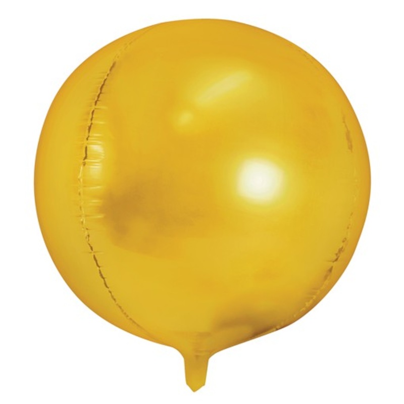 Ball balloon Partylover gold 40cm