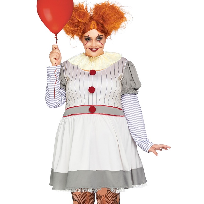 Creepy Clown Costume – Plus Size