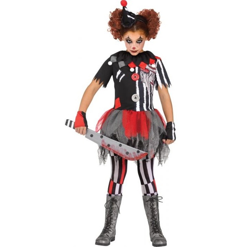 Sinister Circus Clown Costume – Kids