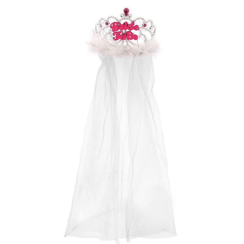 Tiara With Veil – Bride To Be