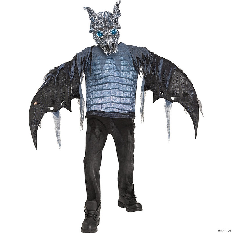 Boy’s Ice Dragon Costume|LARGE