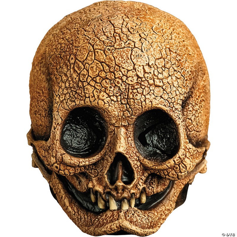 Adults Illusive Concepts Cranial Skull Overhead Latex Mask – One Size
