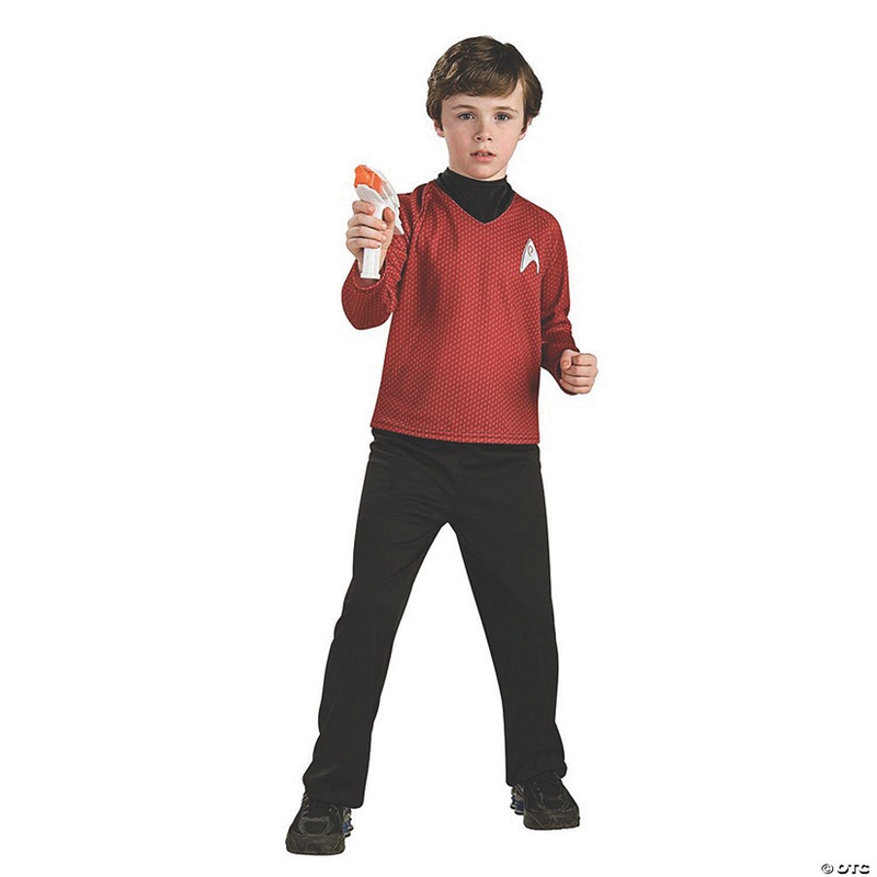 Boy’s Deluxe Red Star Trek Uniform Costume – Large