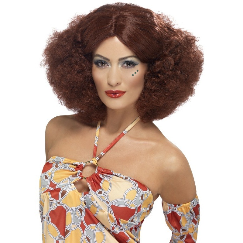 Women’s afro wig 70s style