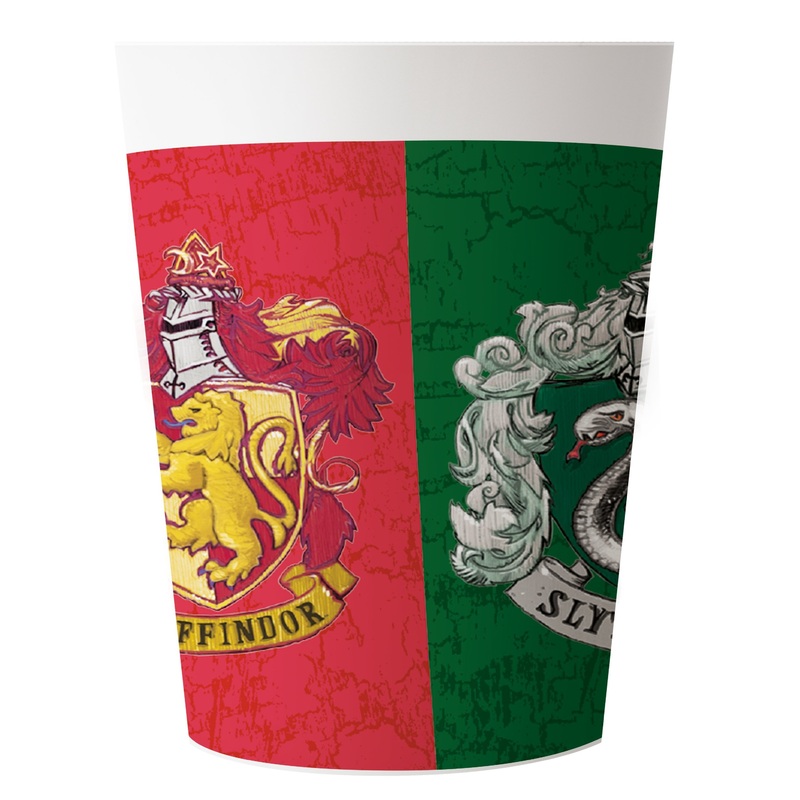 2 Magical Hogwarts cups reusable 230ml