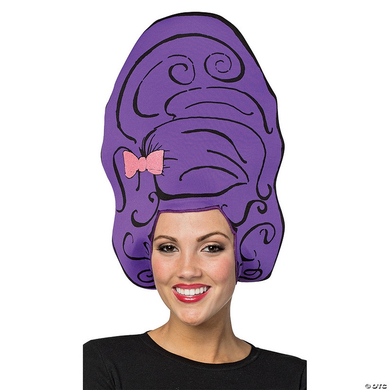 Adults Beehive Foam Headpiece Wig