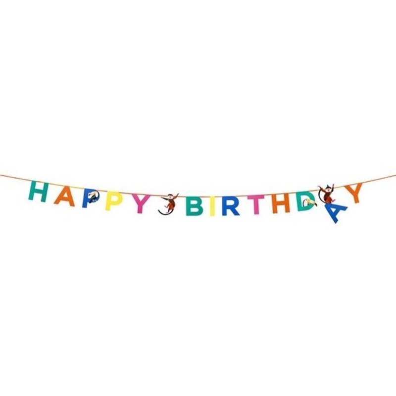Birthday Animals garland 3.5m