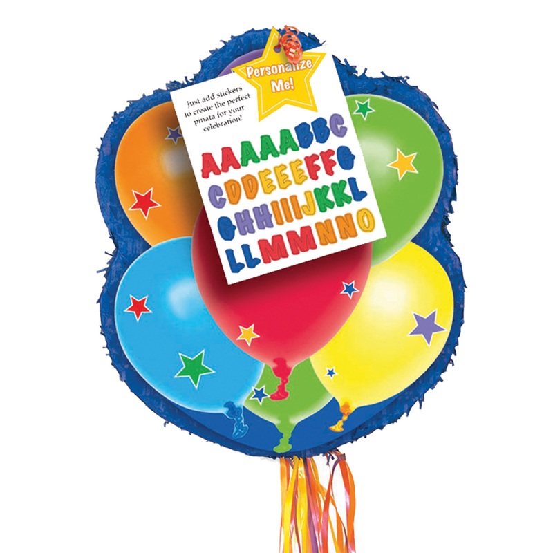 Personalized balloon pinata 54cm