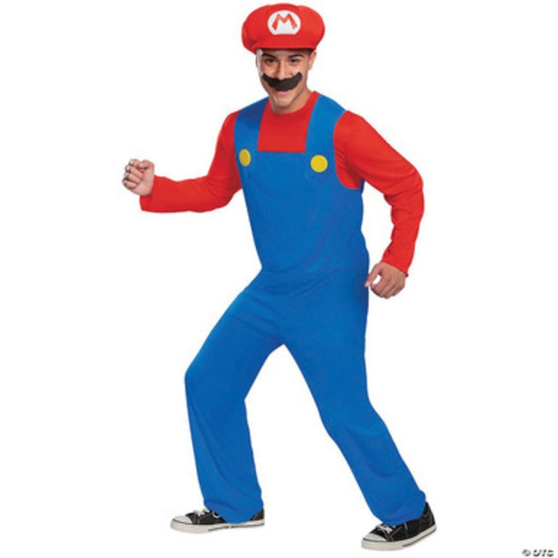 Mario Costume Classic Super Mario Bros.  Medium