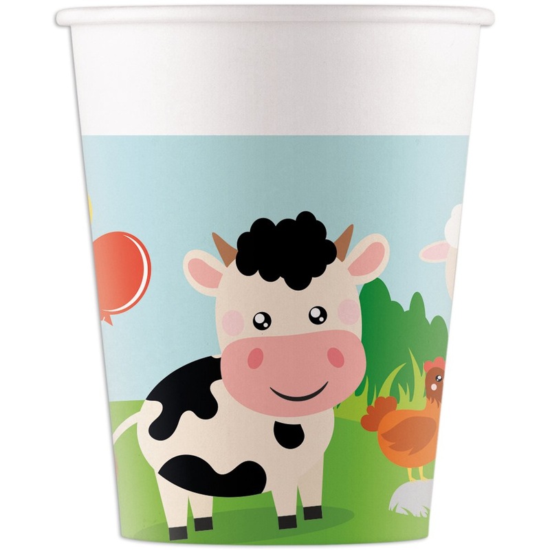 8 Farm Landliebe cups 200ml
