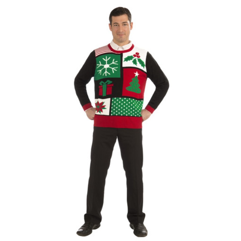 Jolly Holiday Adult Christmas Sweater SALE Medium