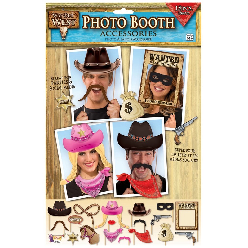18 photo props western style