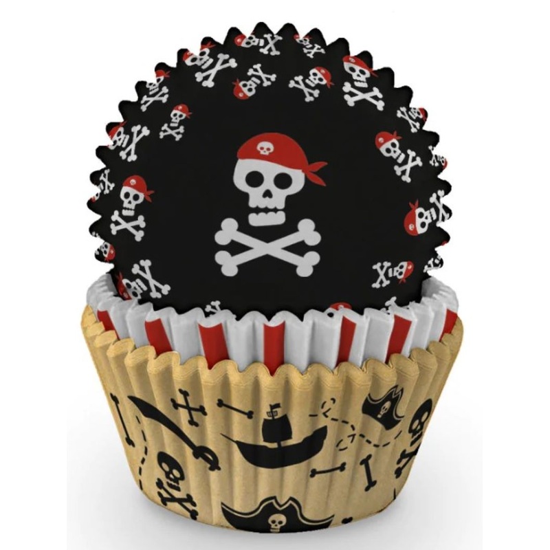 75 pirate crew muffin pans