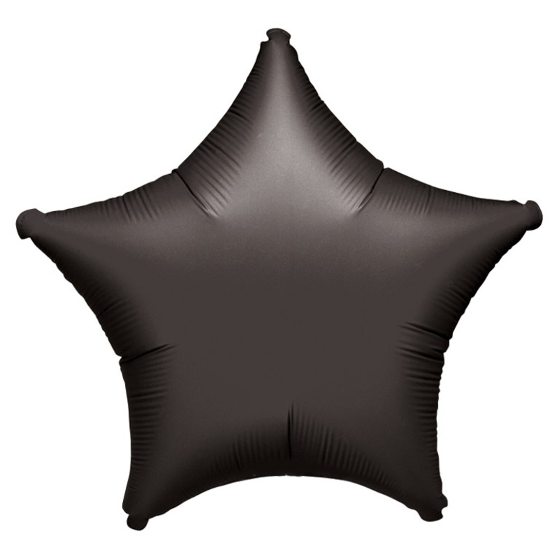 Black star balloon 48cm