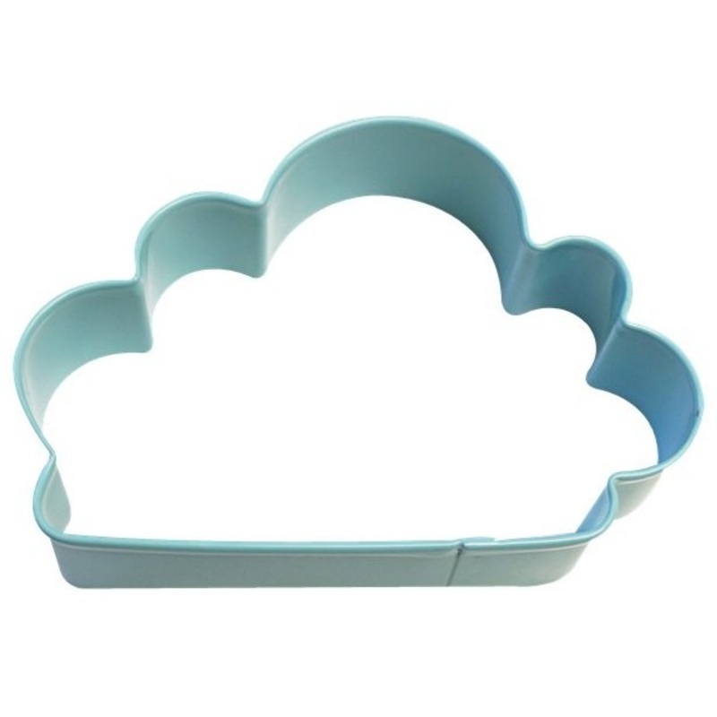 Blue clouds cookie cutter