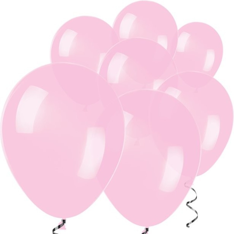 100 light pink balloons Rumba 12.7cm