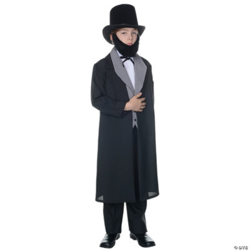 Abraham Lincoln Costume- Child Small
