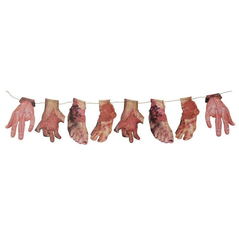 Blood garland horror hands