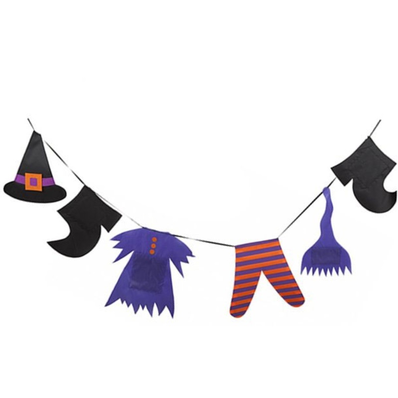 Halloween witch garland 2.4m