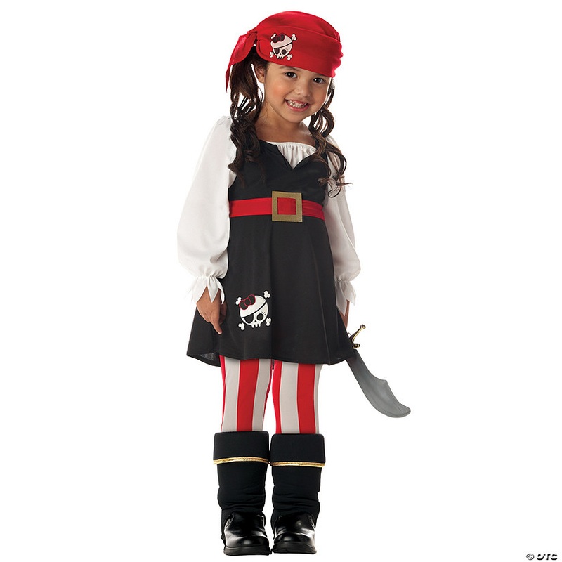Toddler Girl’s Precious Lil’ Pirate Costume