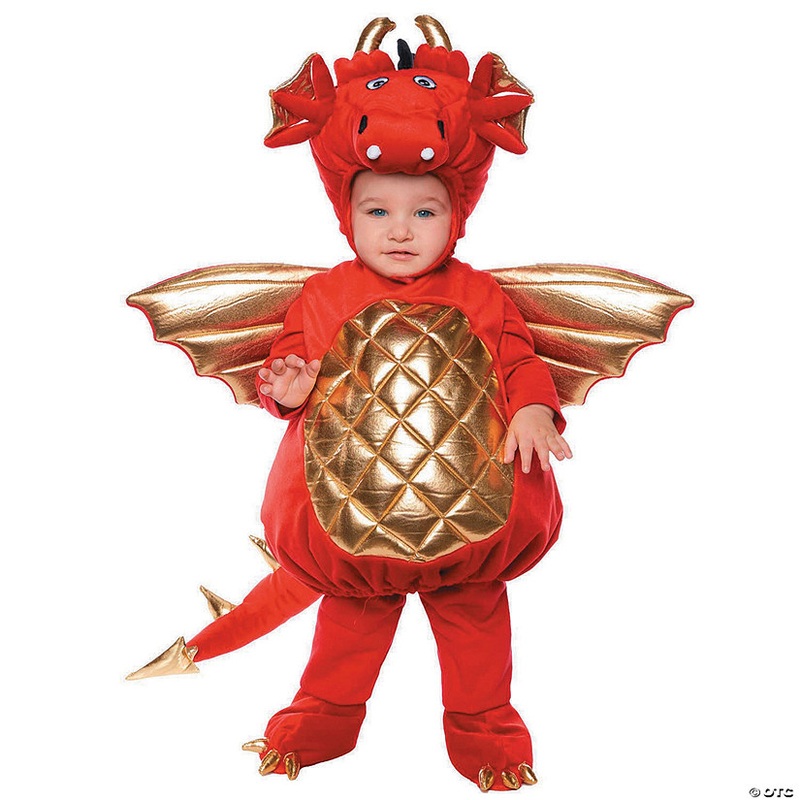 Toddler Red Dragon Costume|TOD 2T-4T|TOD18-2T|B4TO6