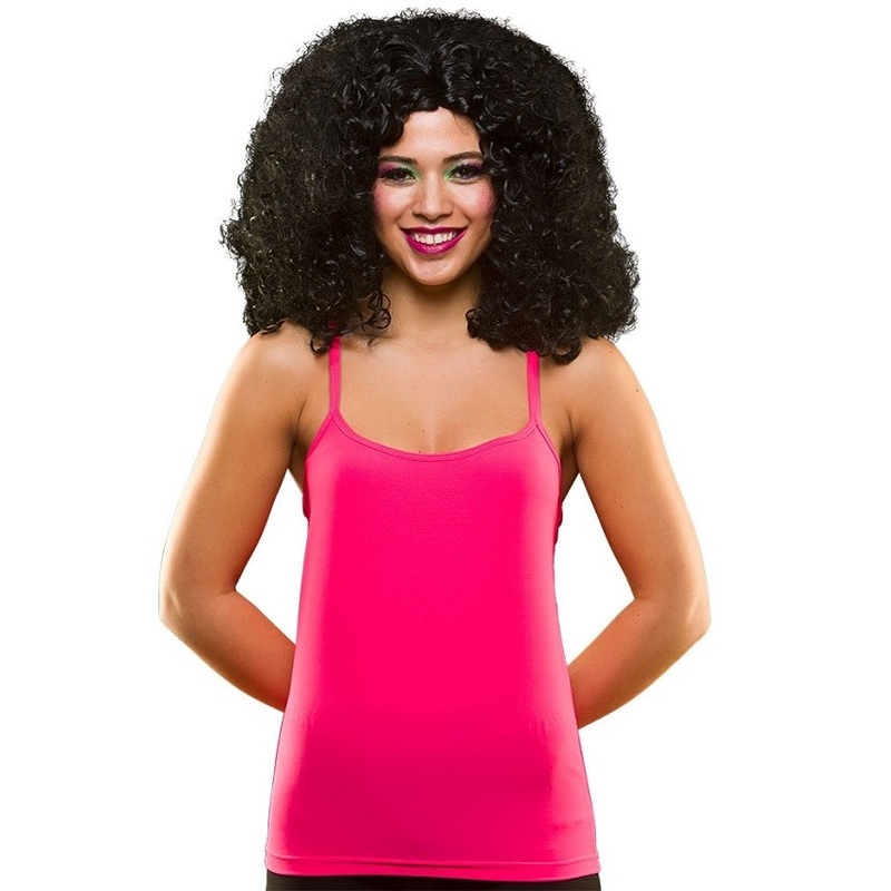 80’s Neon Vest Top – Pink