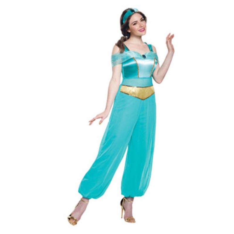 Jasmine Aladdin Classic Deluxe Women’s Costume Small