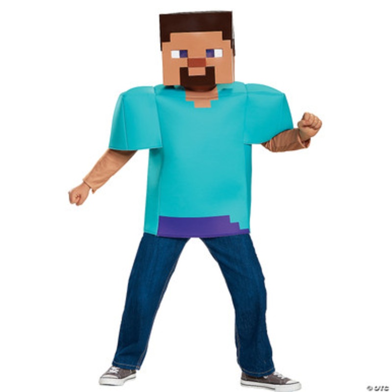 Minecraft Steve Classic Child Costume Small