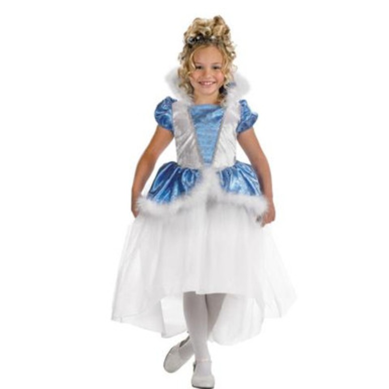Princess Snowflake Child Costume Medium