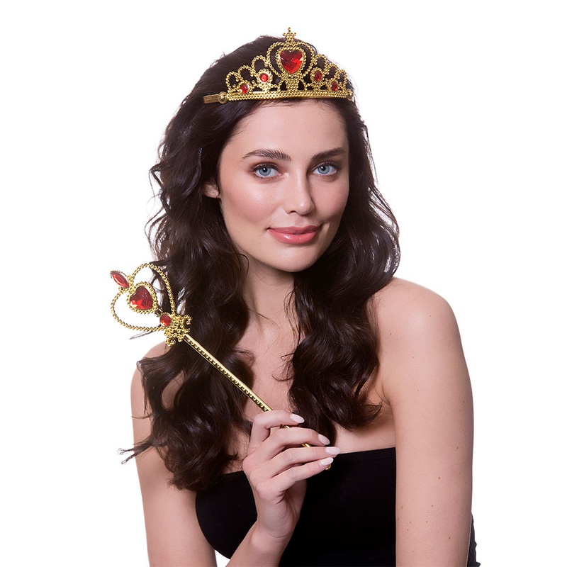 Royal Tiara and Sceptre