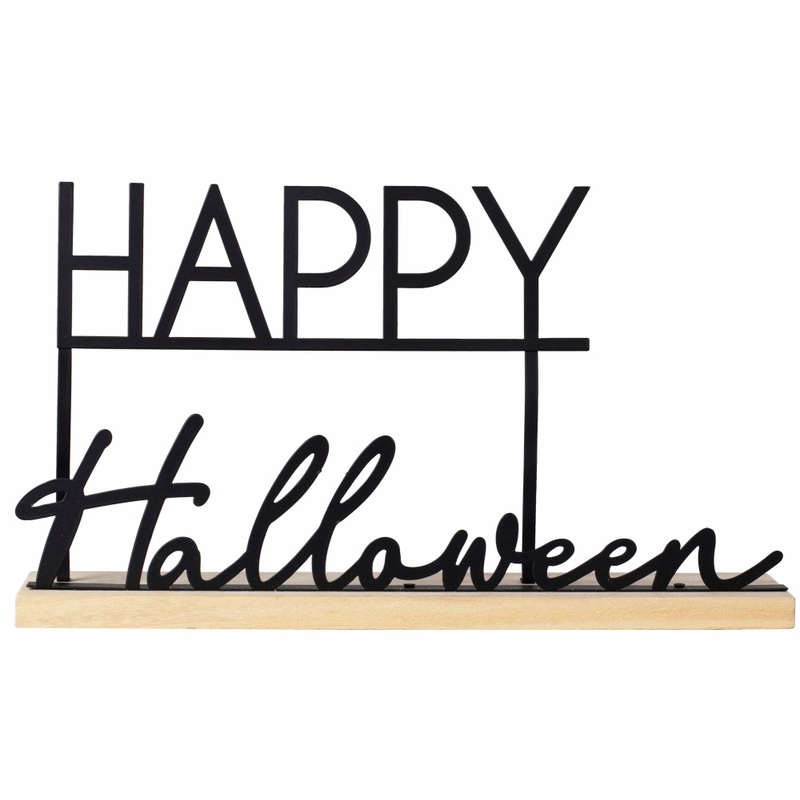 Happy Halloween standee 31cm x 15.5cm