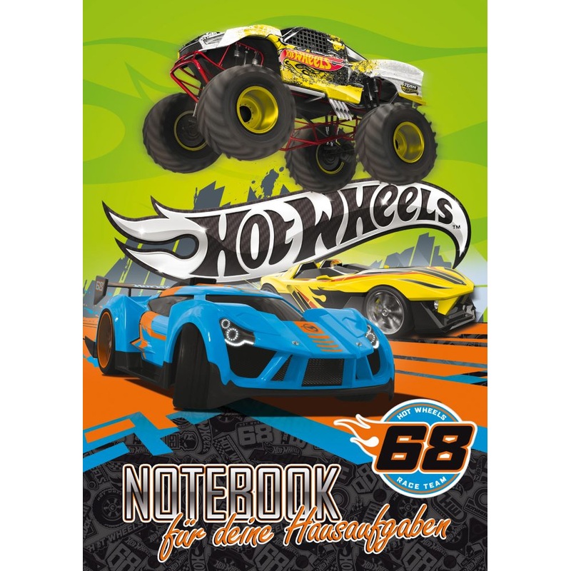 Homework book A5 – Hot Wheels