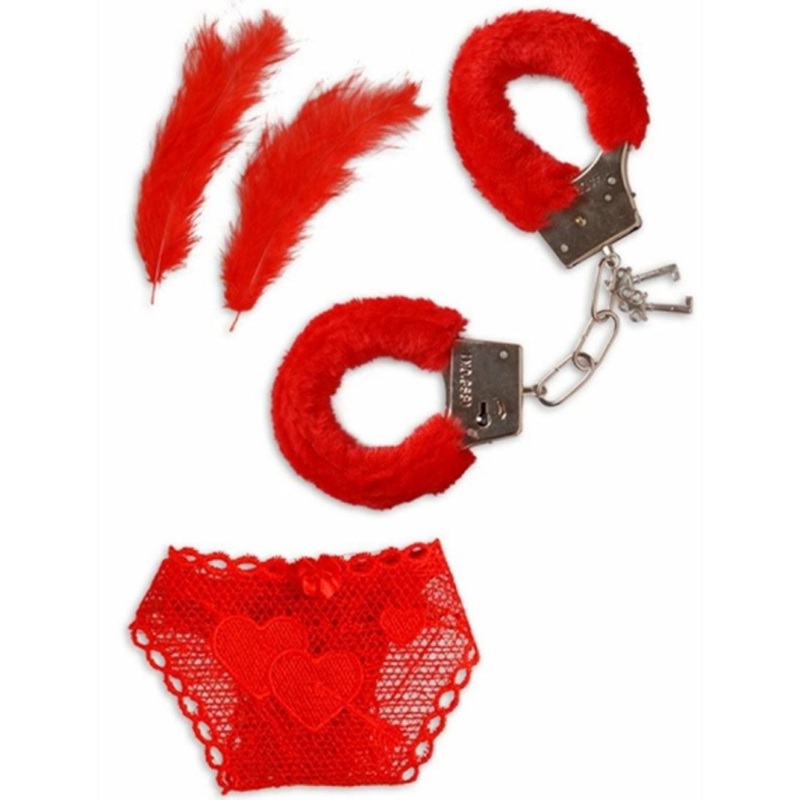 Joke article seduction set red