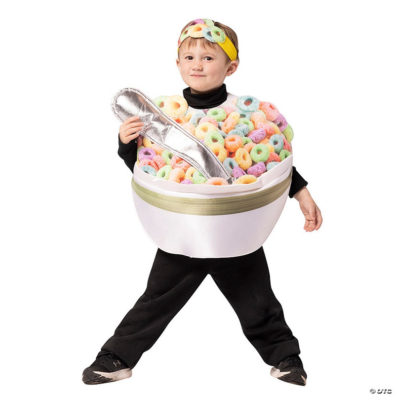 Kids Bowl of Cereal with Spoon Costume – Size 3-6
