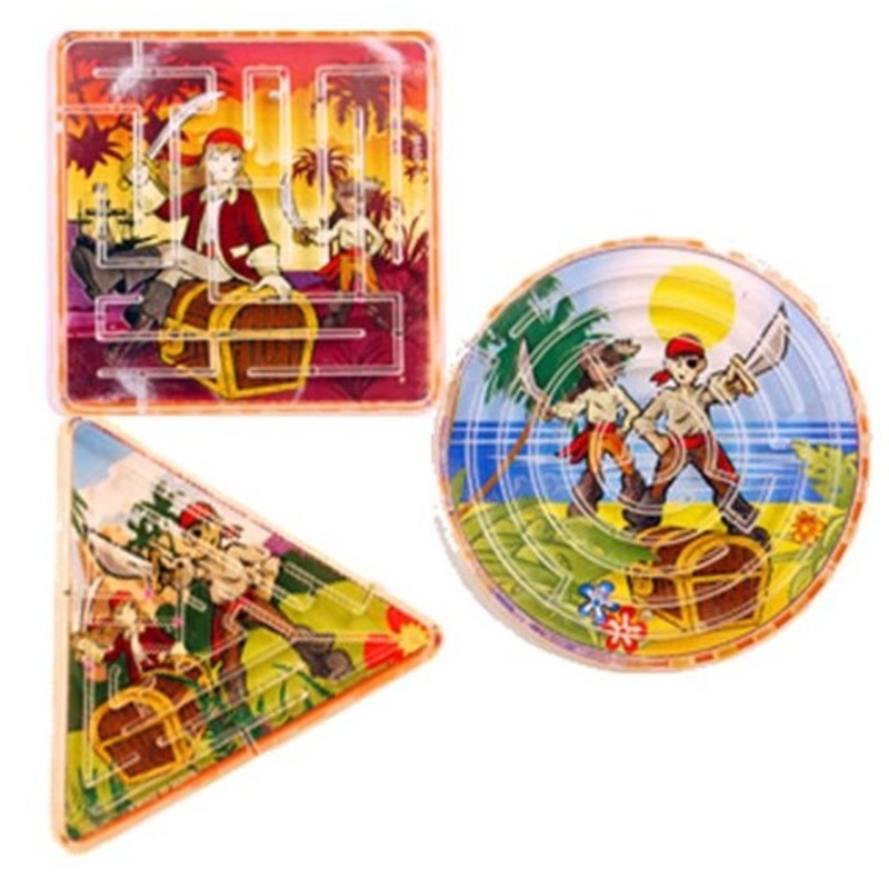 Pirate Treasure Island Maze Game