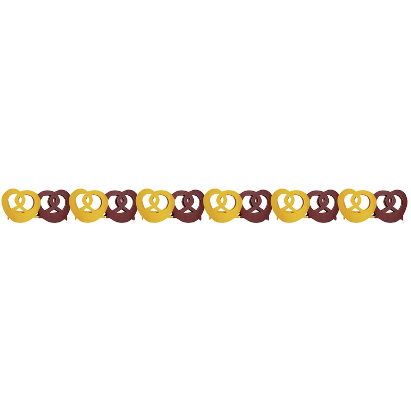 Wiesn Gaudi pretzel garland 4m
