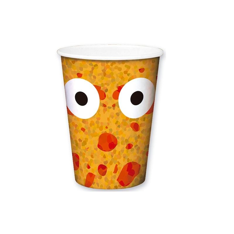 6 Dino Mania party cups 250ml
