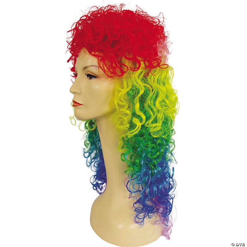 Adults Plabo Long-Haired with Curls Wig