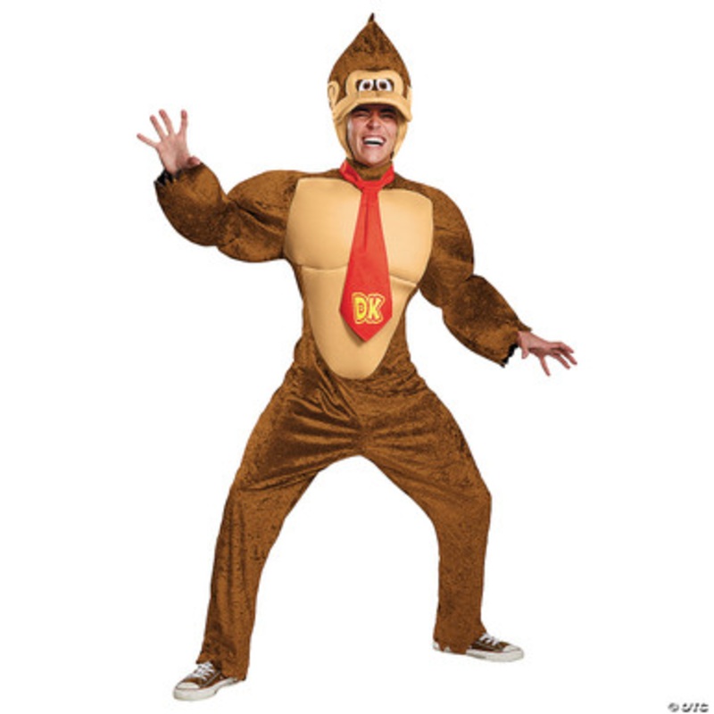 Donkey Kong Deluxe Costume Adult  Large
