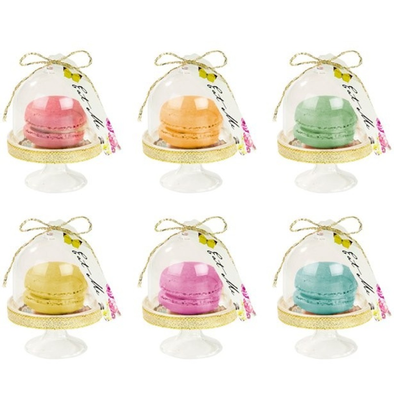 6 Alice Tea Party cake bells