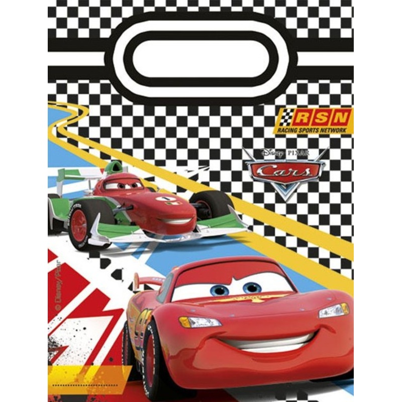 6 Cars Piston Cup winner gift bag