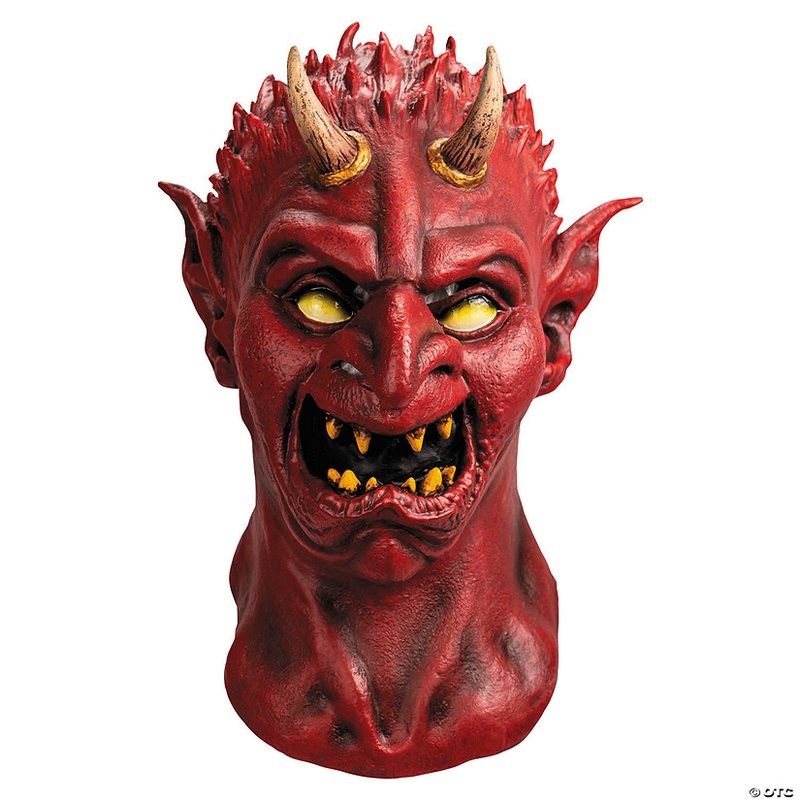 Adults Deluxe Dungeons & Dragons Efreeti Monster Mask – One Size