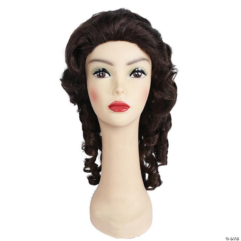 Adults Southern Belle with Ringlets Wig – Light Chestnut Brown 8