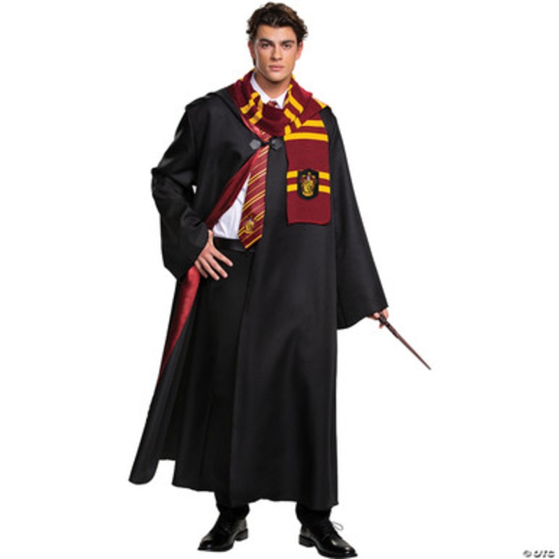 Harry Potter Gryffindor Deluxe Robe Deluxe – Adult  Medium