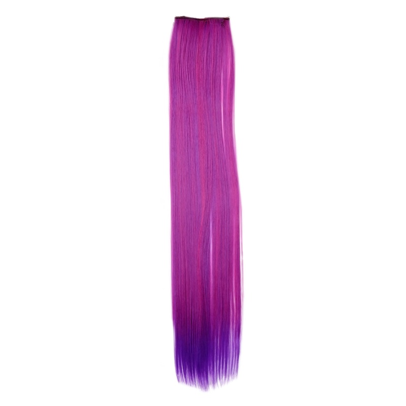 2 clips extension strand straight 45 cm red-purple mix YZF-P2S18-T2356TT3533