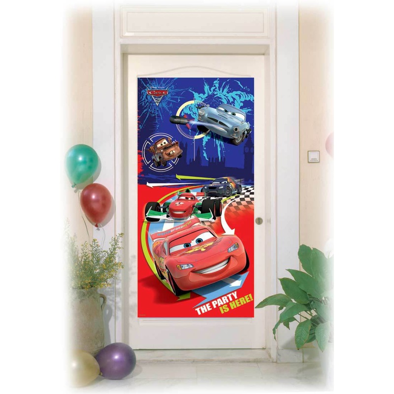 Cars Formula door poster 135 x 65cm