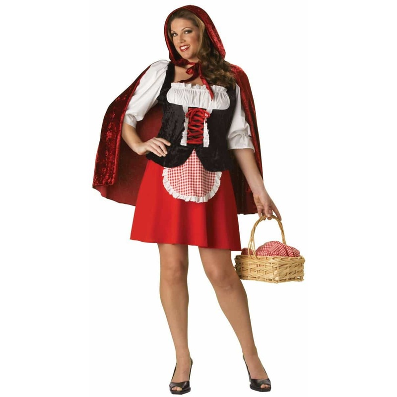 Deluxe Red Riding Hood – Plus Size
