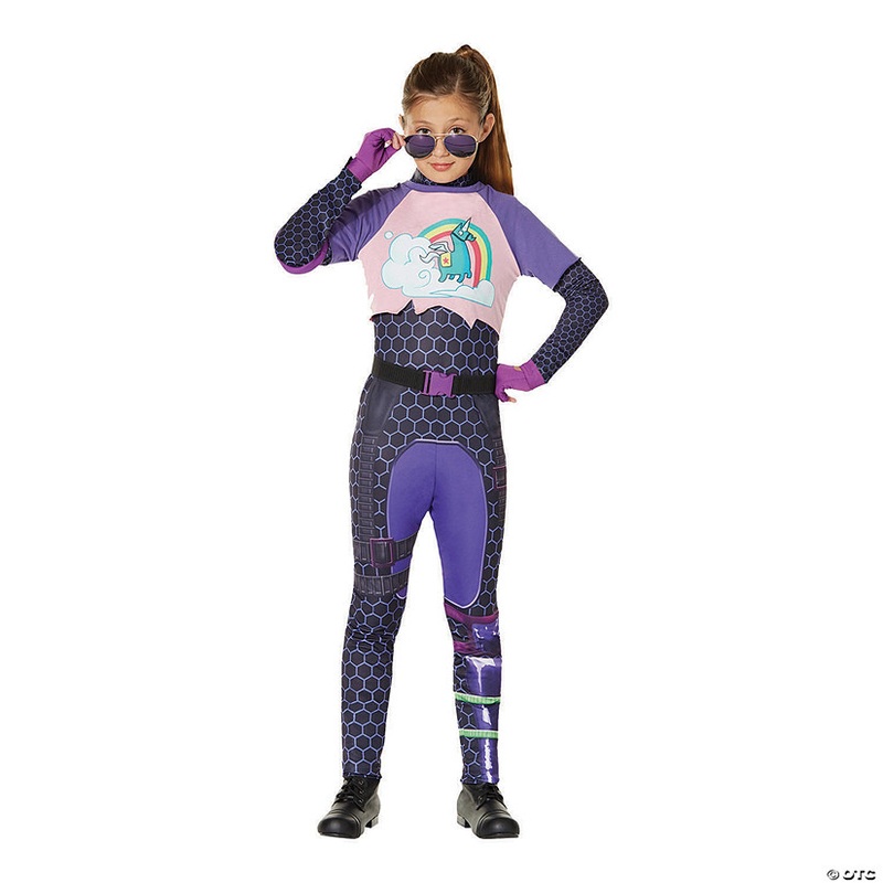 Girl’s Fortnite Brite Bomber Costume