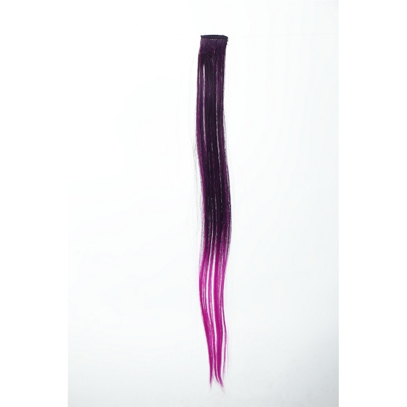 1 Clip-In Extension Strand Straight 45 cm Ombre Purple YZF-P1S18P-1BTTF2405