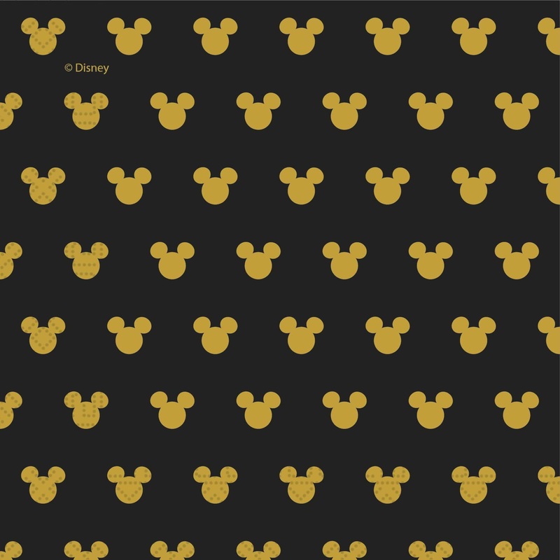 20 Mickey Mouse Goldstar napkins 33cm
